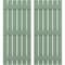 Ekena Millwork Americraft 6-Board, 3 Batten Exterior Real Wood Spaced Board-n-Batten Shutters, ARW401SB623X77TGH, PR ARW401SB623X77TGH - alternate 1